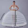 White Petticoat for Costumes and Bridal Gowns, Crinoline by Bridal Port