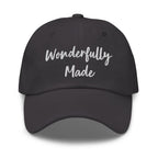 Embroidered Adjustable Baseball Cap - Wonderfully Made by inQue.Style