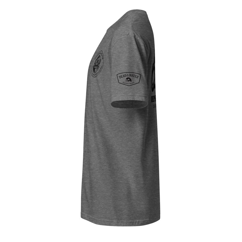 Dead In the Water™ Frogman Short-Sleeve Unisex T-Shirt by DeepSea Locker