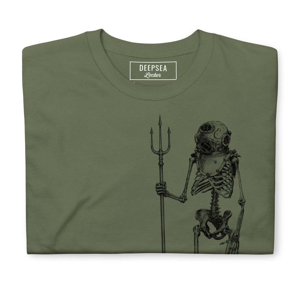Dead In The Water™ Diver Short-Sleeve Unisex T-Shirt by DeepSea Locker