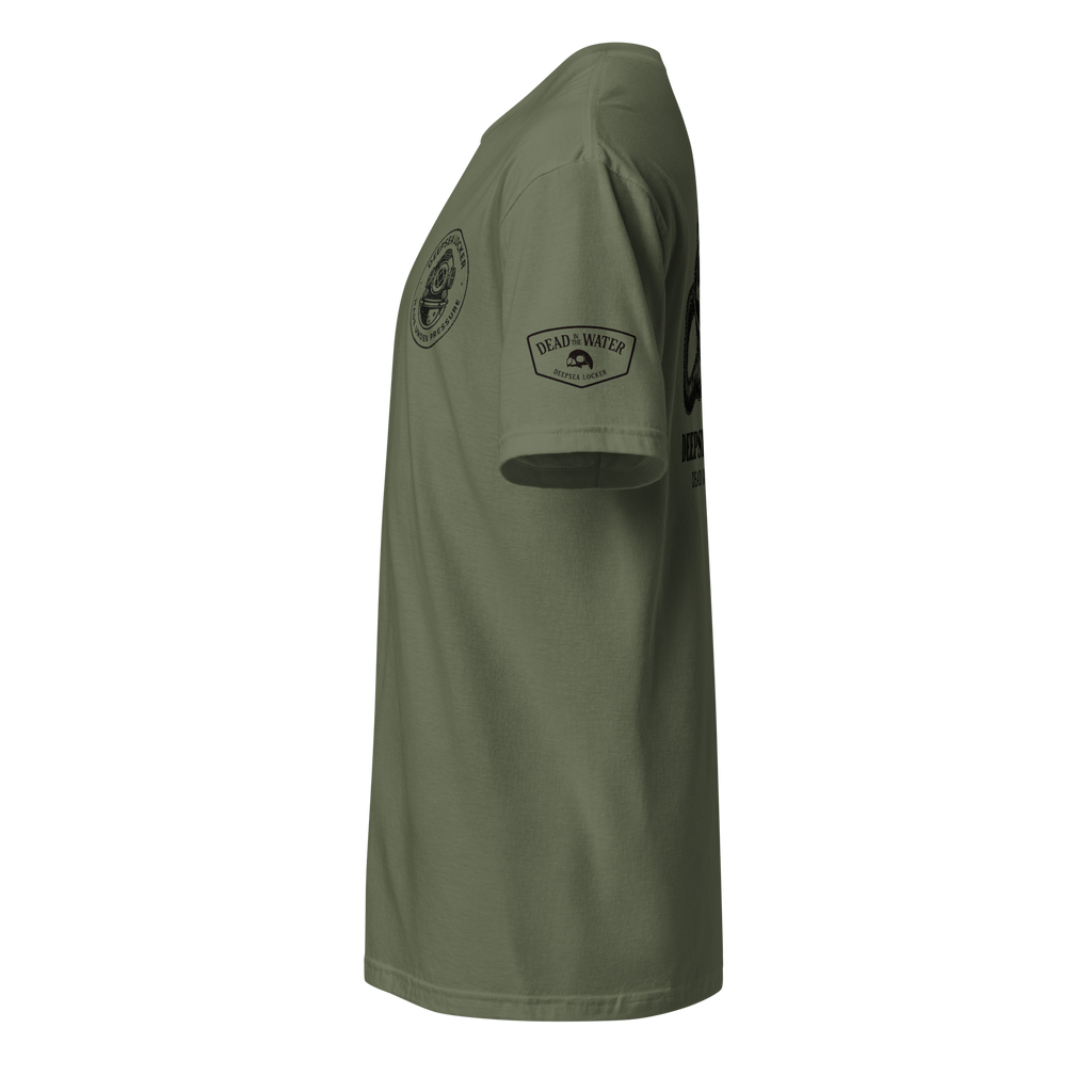 Dead In the Water™ Frogman Short-Sleeve Unisex T-Shirt by DeepSea Locker