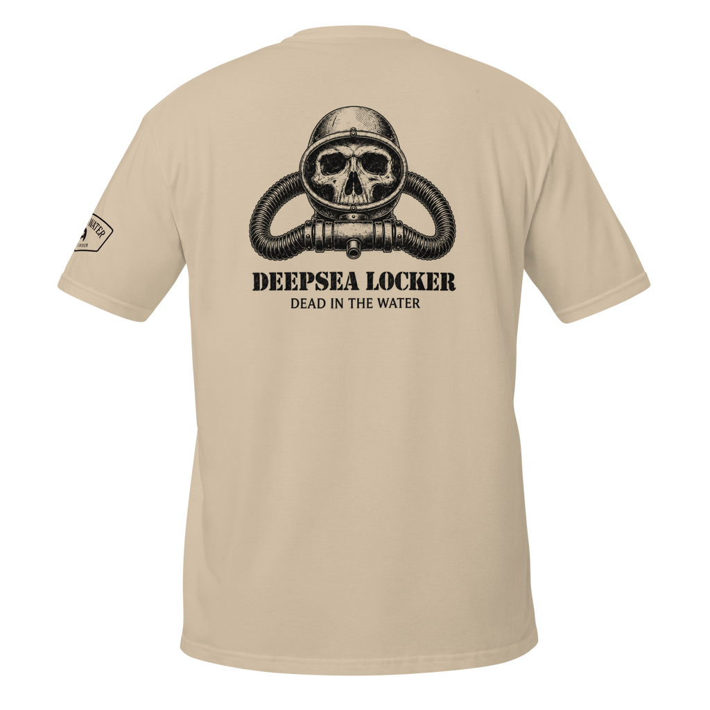 Dead In the Water™ Frogman Short-Sleeve Unisex T-Shirt by DeepSea Locker