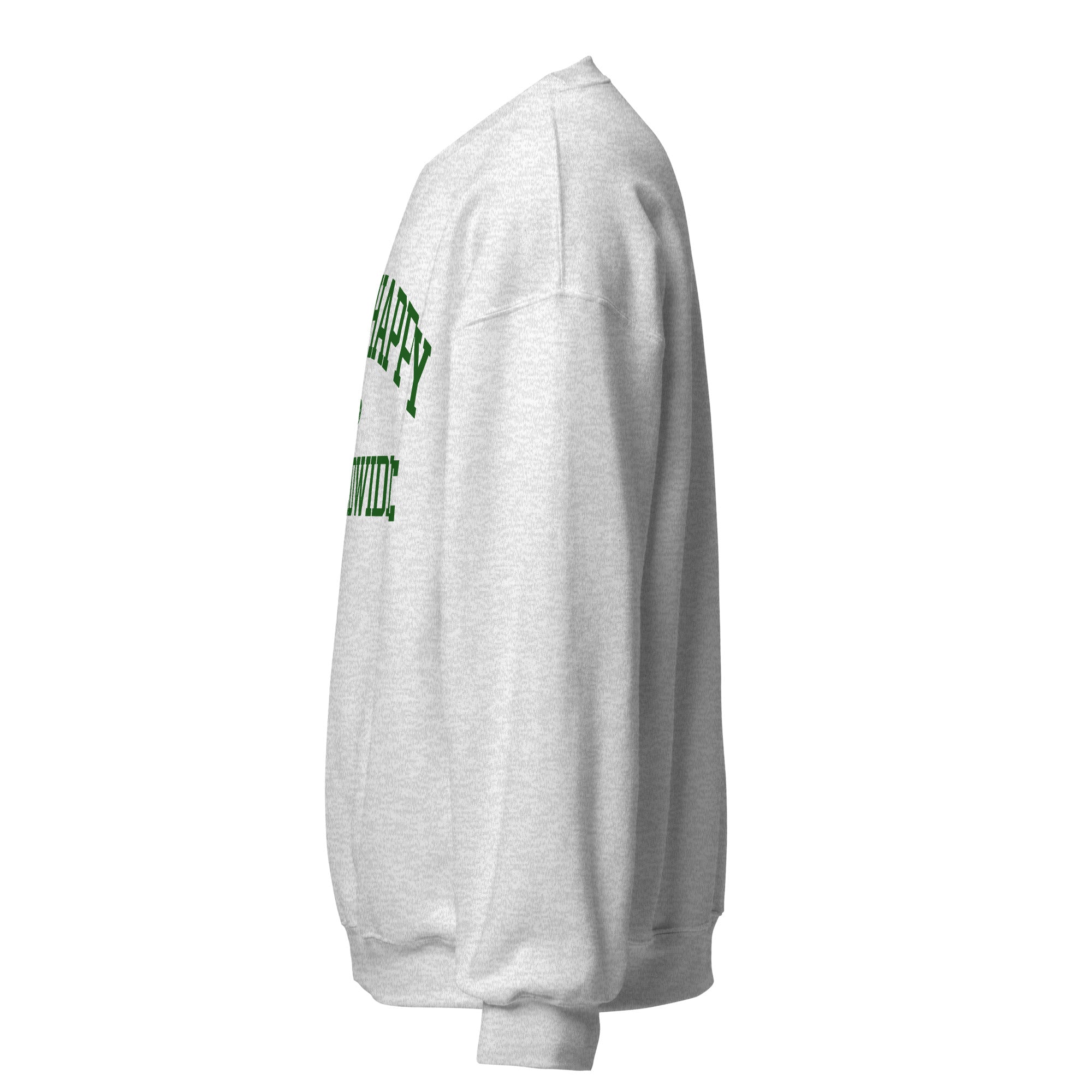 XLR8happy Worldwide Sweatshirt, Forest, A Happy Garment for a Happy World by Xlr8happy