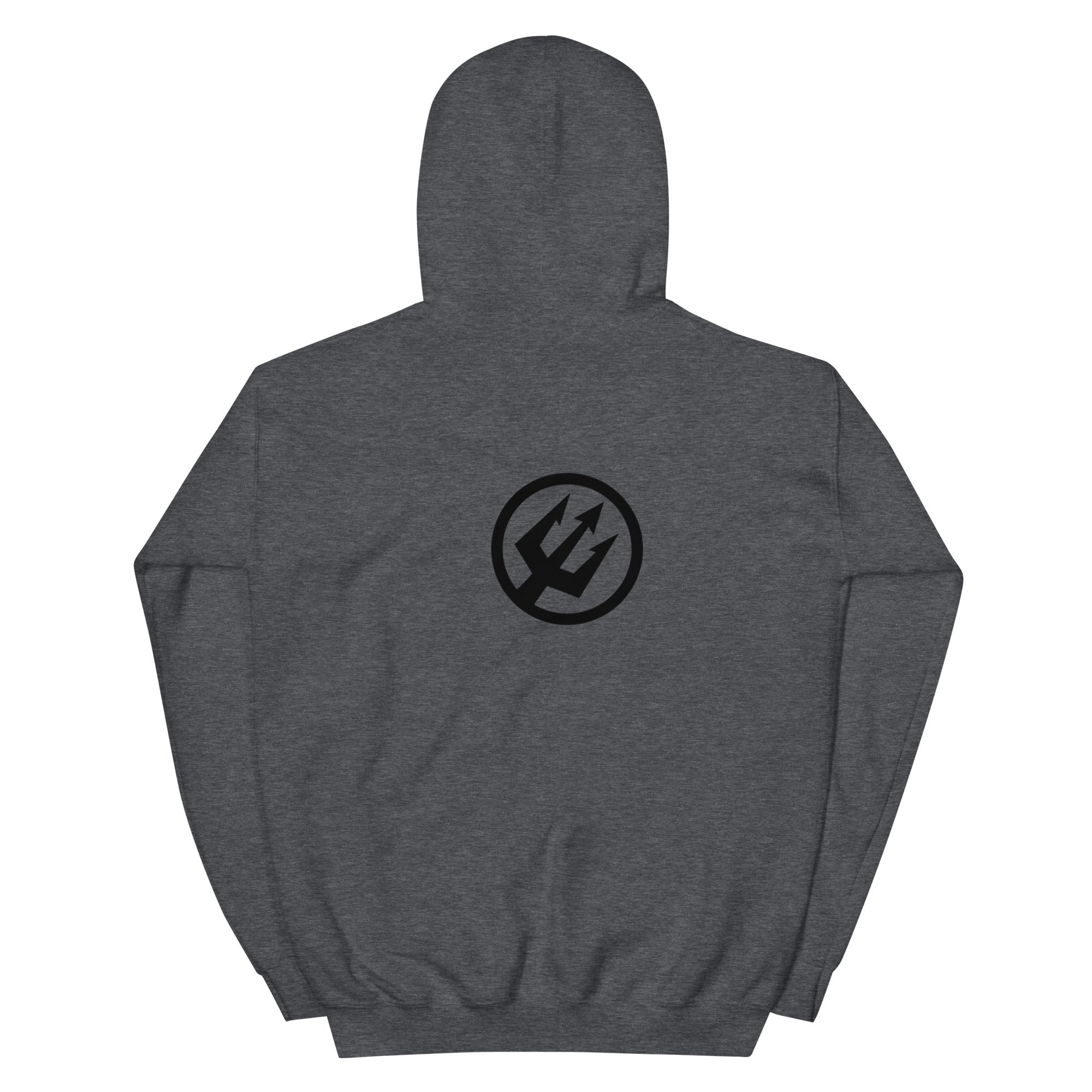 DEEPSEA Locker Black Trident Hoodie by DeepSea Locker