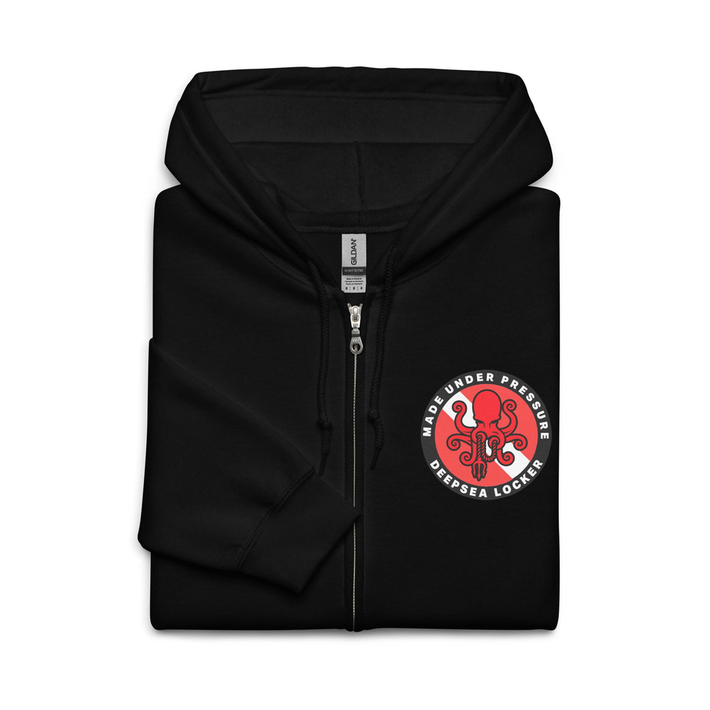 Diver Down. Unisex heavy blend zip hoodie by DeepSea Locker