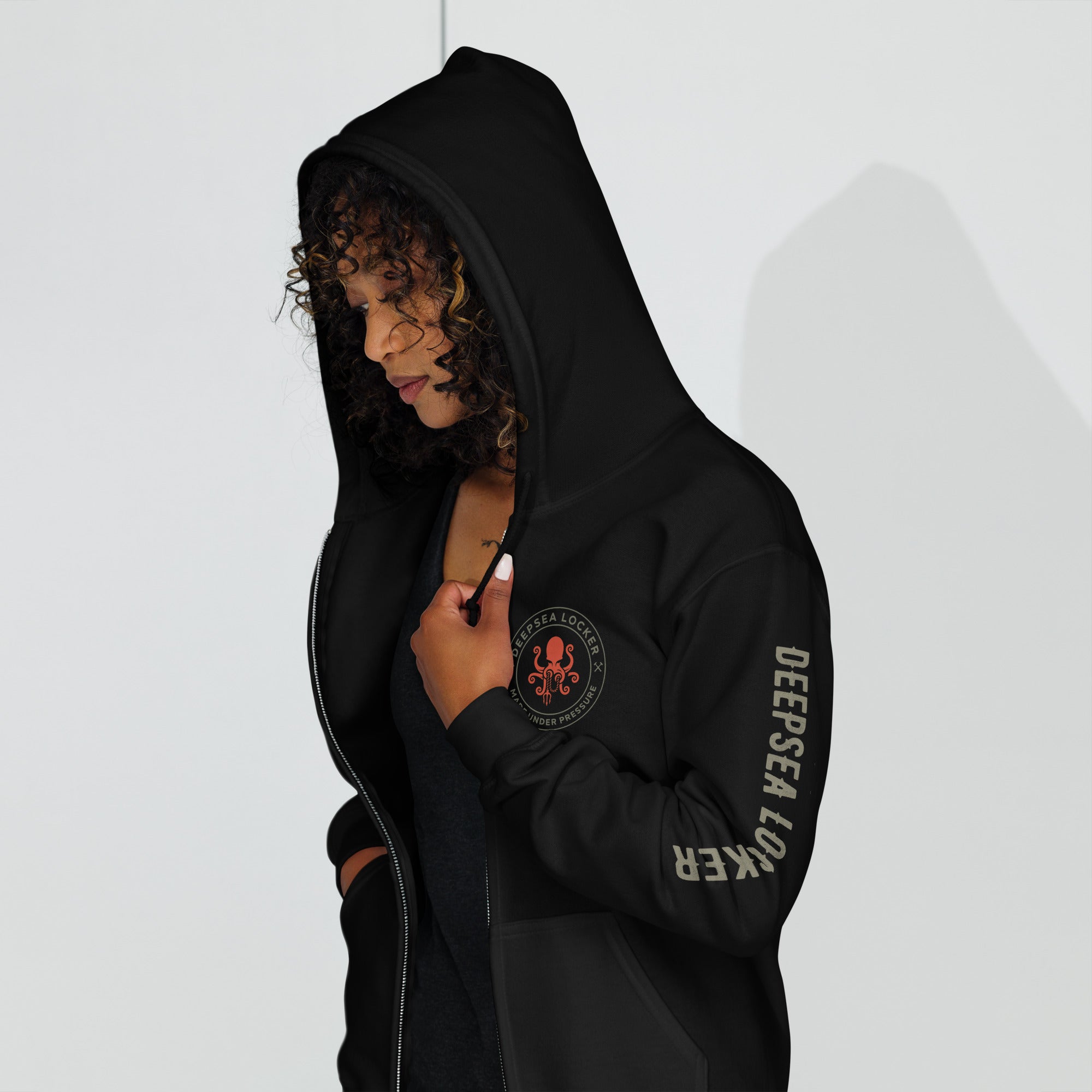 DEEPSEA Diver Zip hoodie by DeepSea Locker