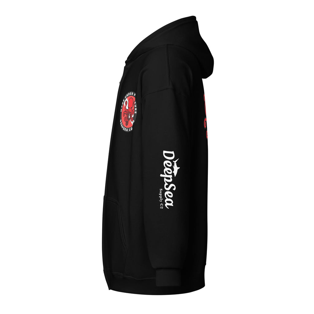 Diver Down. Unisex heavy blend zip hoodie by DeepSea Locker