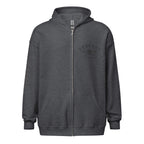 DEEPSEA Skull Trident Unisex heavy blend zip hoodie by DeepSea Locker