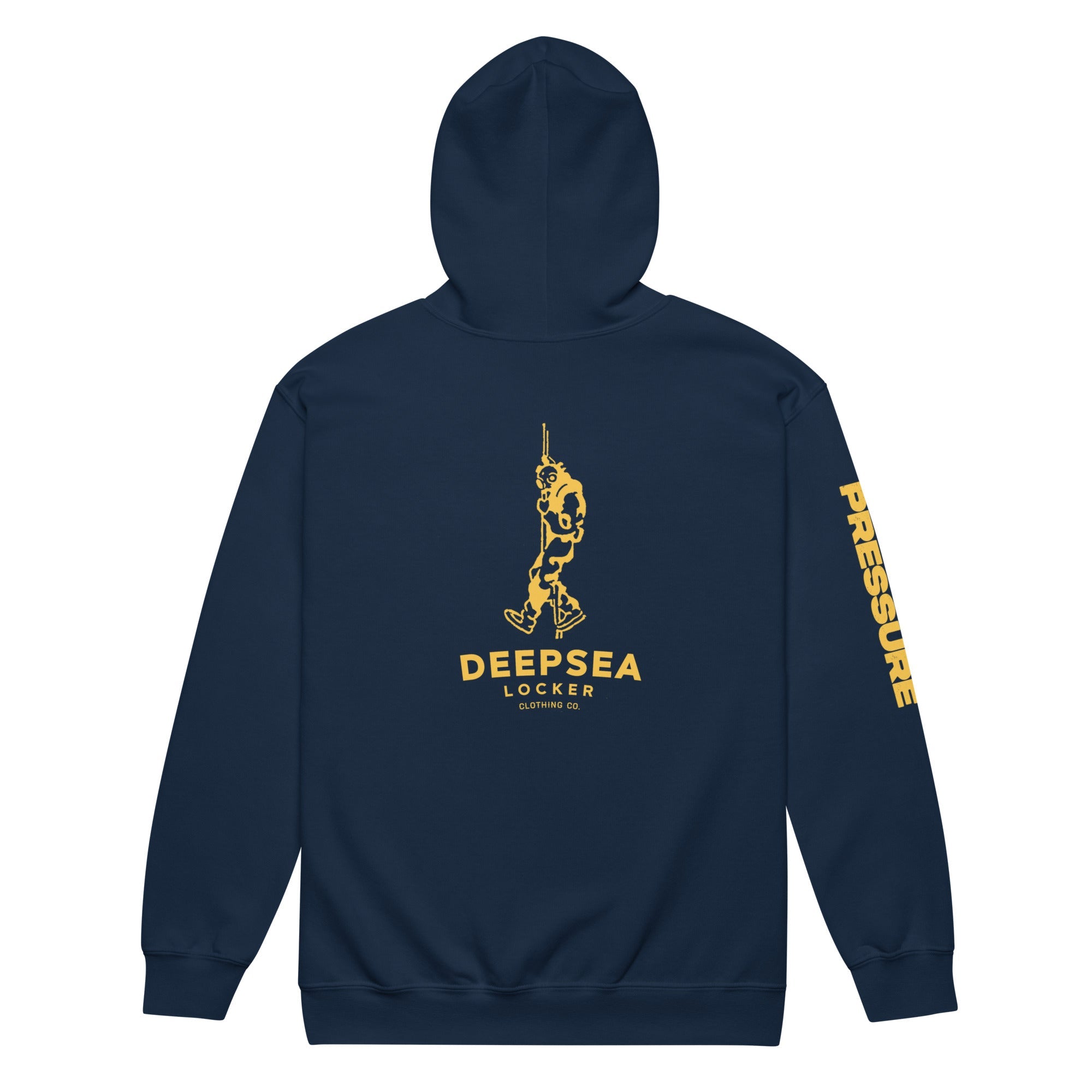 DeepSea Diver Vintage Unisex heavy blend zip hoodie by DeepSea Locker