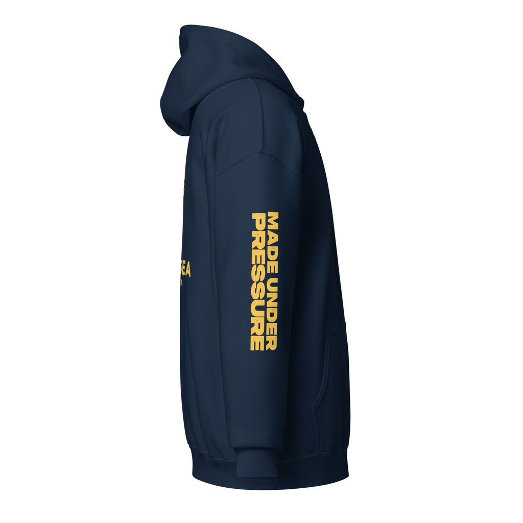 DeepSea Diver Vintage Unisex heavy blend zip hoodie by DeepSea Locker