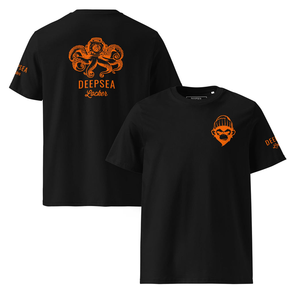DeepSea Monkey / OffShore Collection Organic cotton t-shirt by DeepSea Locker