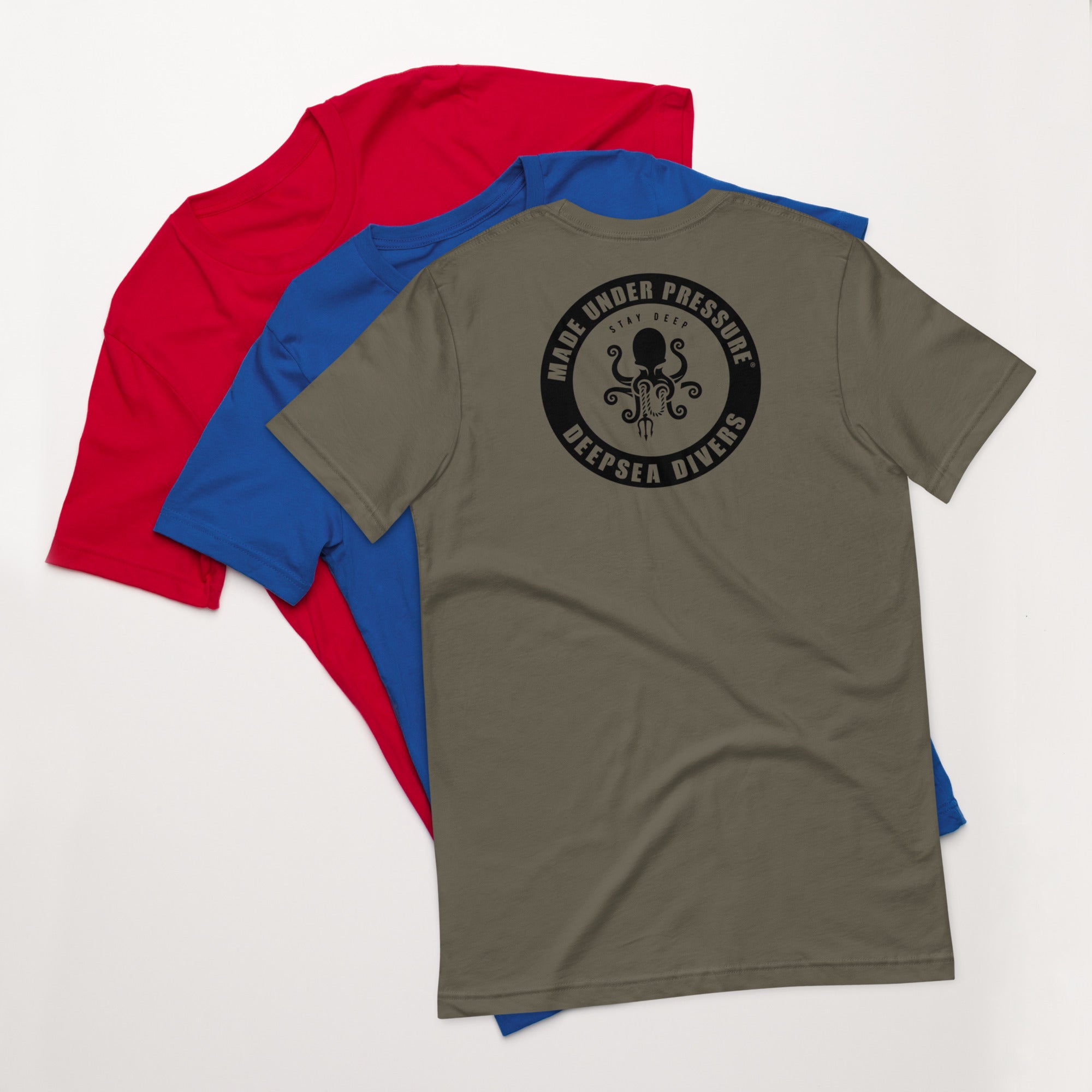 DEEPSEA DIVERS T-SHIRT MIL GREEN by DeepSea Locker