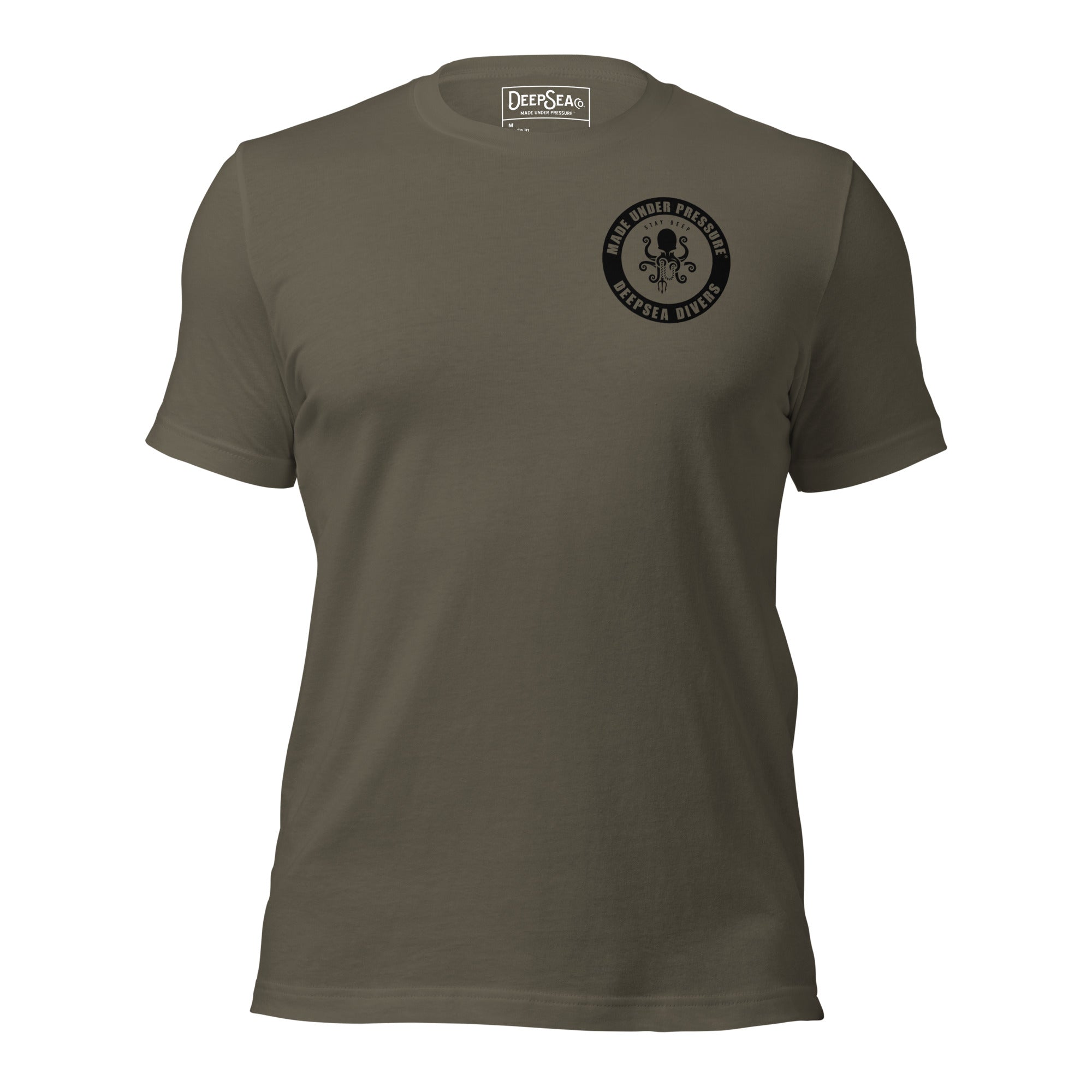DEEPSEA DIVERS T-SHIRT MIL GREEN by DeepSea Locker
