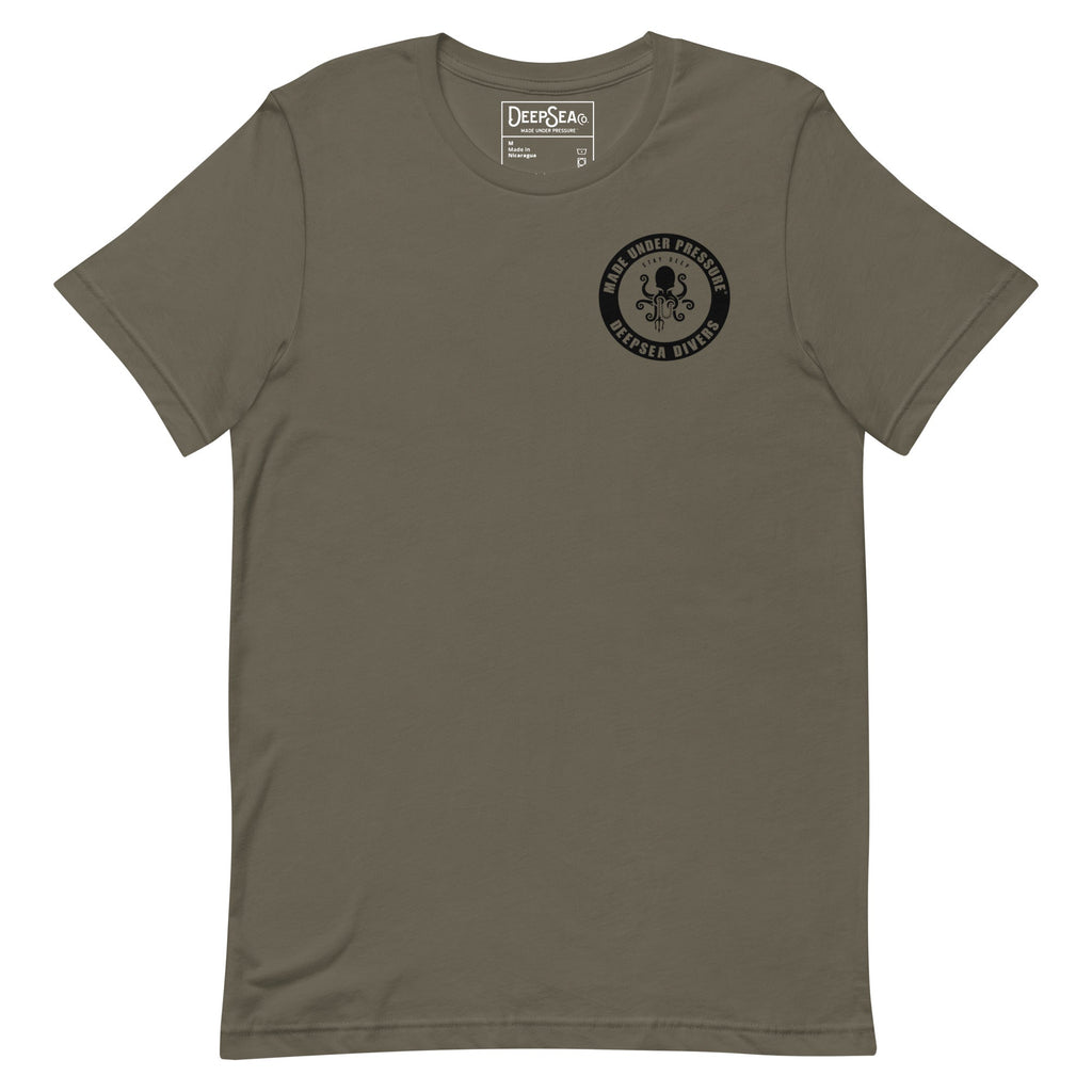 DEEPSEA DIVERS T-SHIRT MIL GREEN by DeepSea Locker