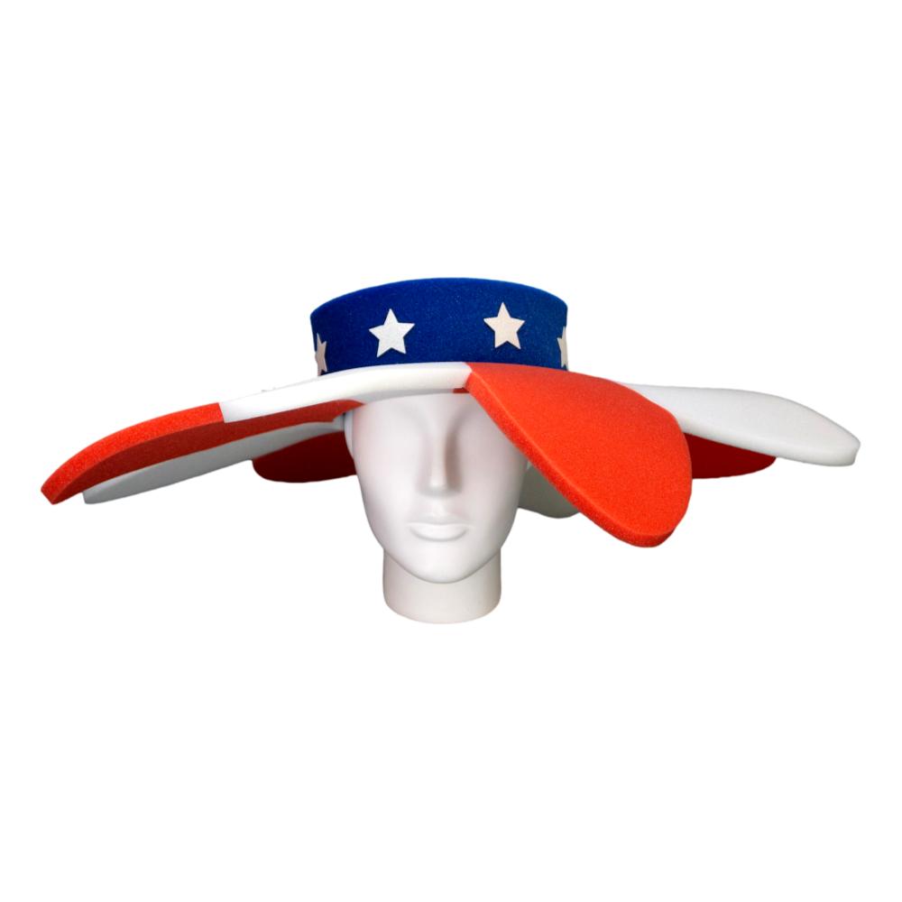 Patriotic Party Pack (20 Hats & 20 Headbands) by Foam Party Hats Inc