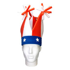 Patriotic Party Pack (20 Hats & 20 Headbands) by Foam Party Hats Inc