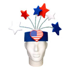 Patriotic Party Pack (20 Hats & 20 Headbands) by Foam Party Hats Inc