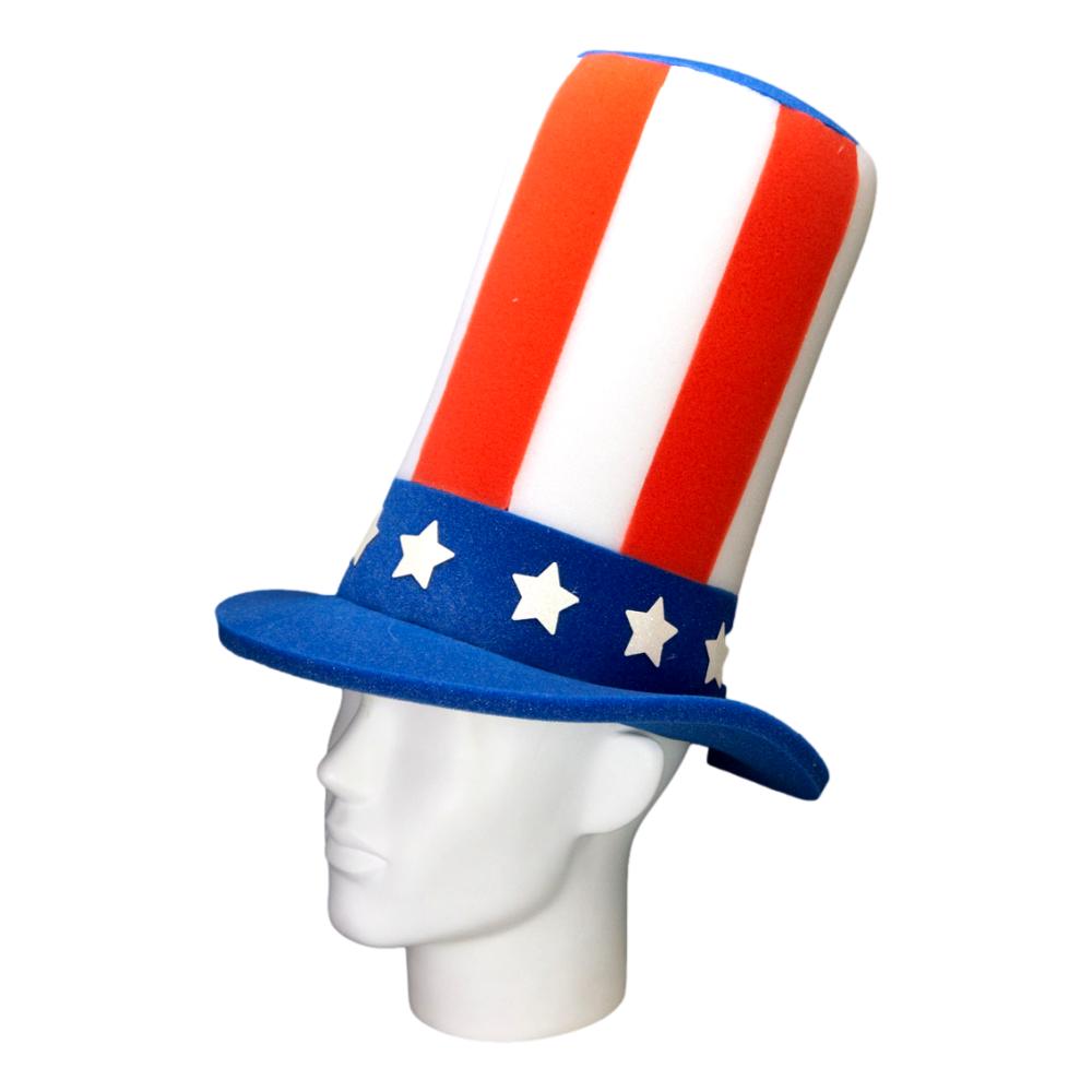 USA Top Hat by Foam Party Hats Inc