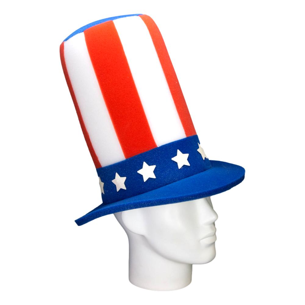 USA Top Hat by Foam Party Hats Inc