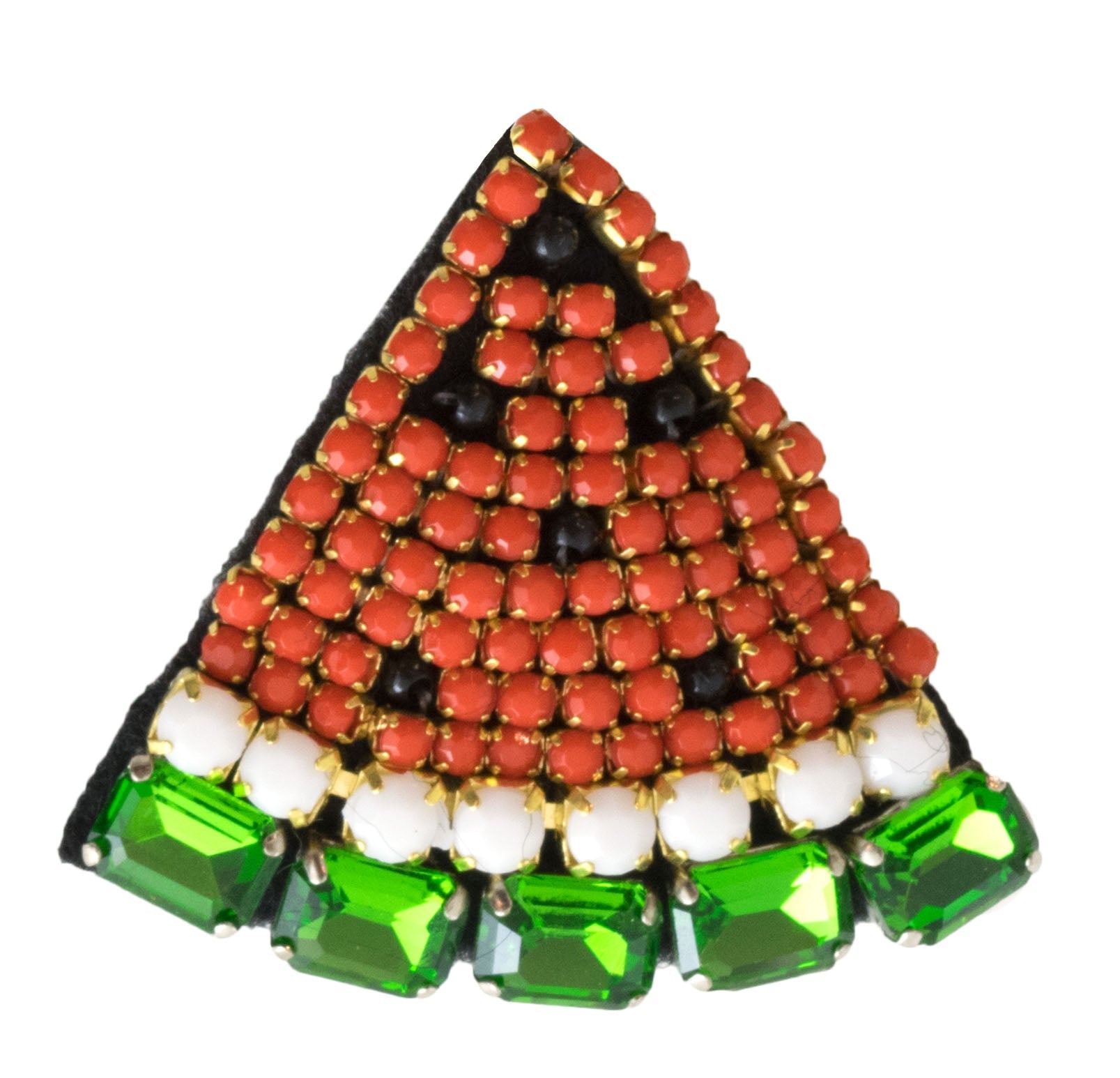 Watermelon- Rhine Stone Kids Hair Pin by Sand By Saya New York