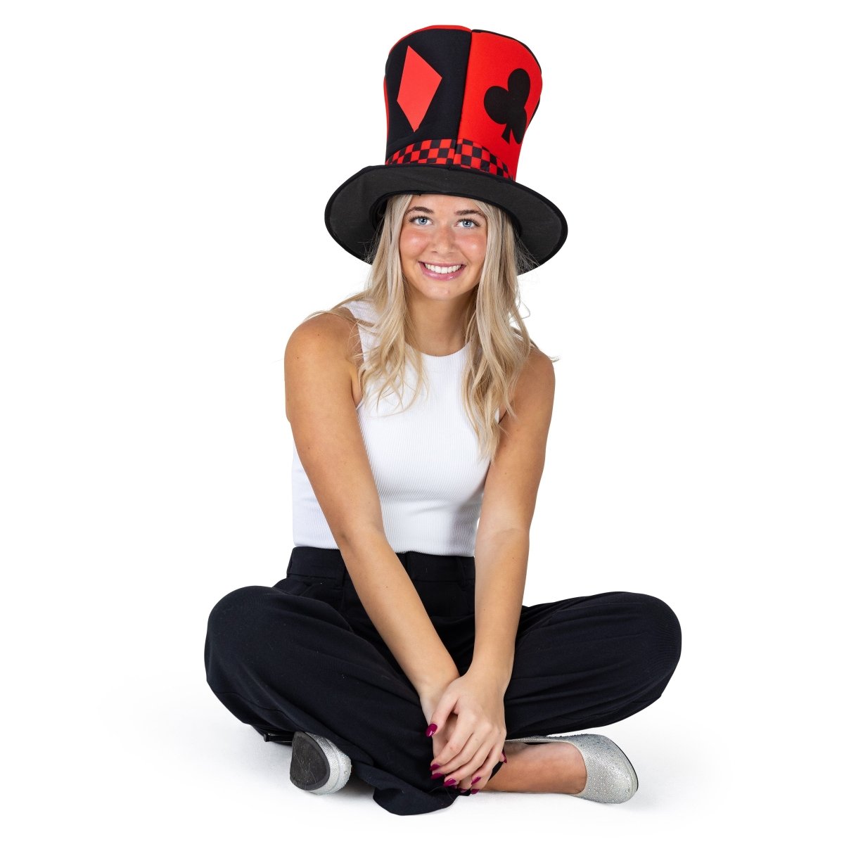 Whimsical Novelty Top Hat for Adults by Dress Up America