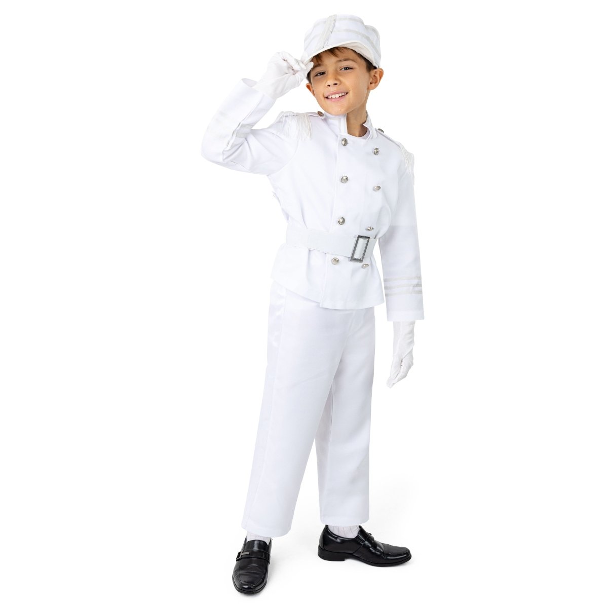 White Marching Band Costume by Dress Up America
