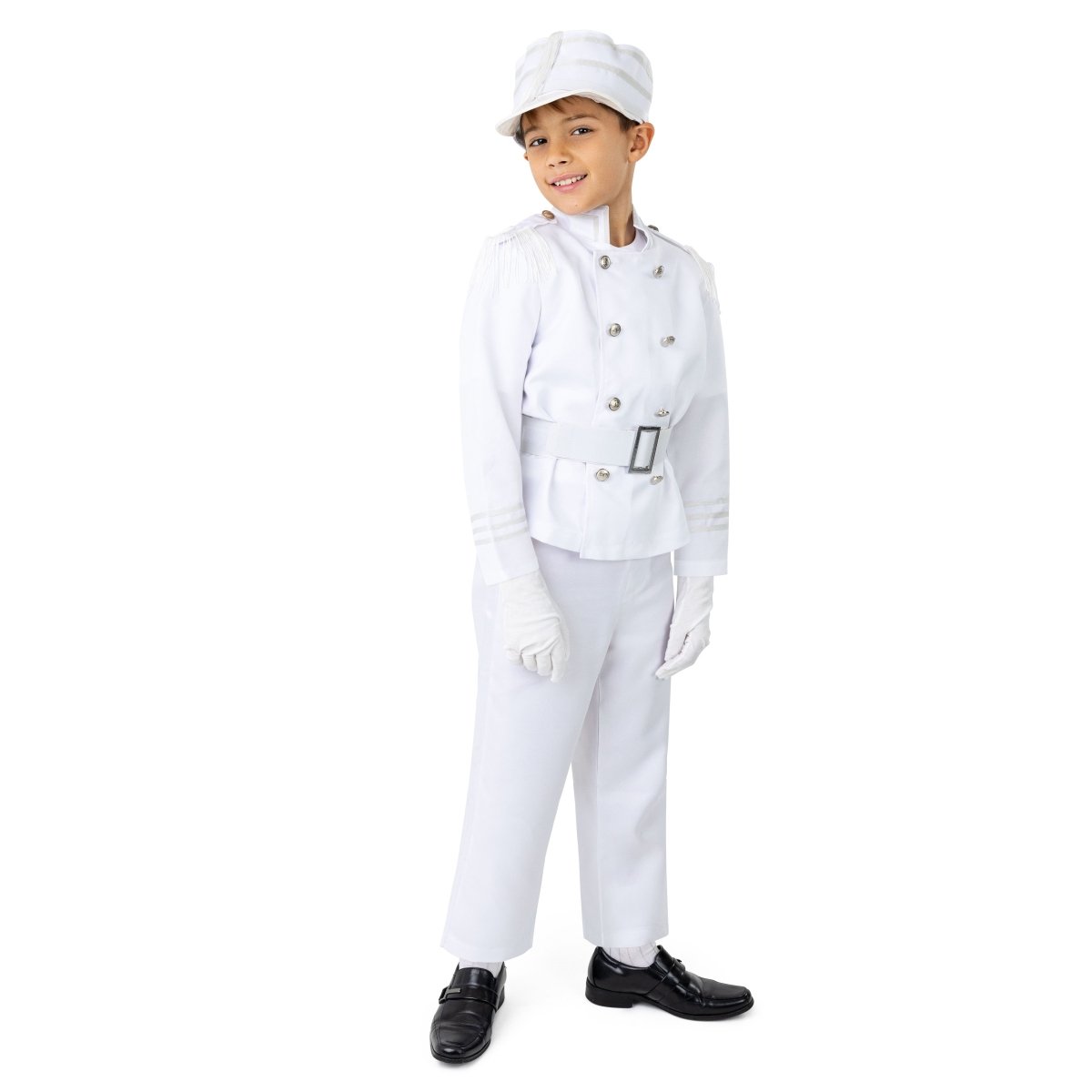 White Marching Band Costume by Dress Up America