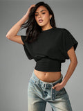 Willie Summer Batwing Sleeve T-shirt by Celidior
