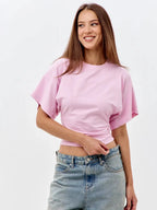 Willie Summer Batwing Sleeve T-shirt by Celidior