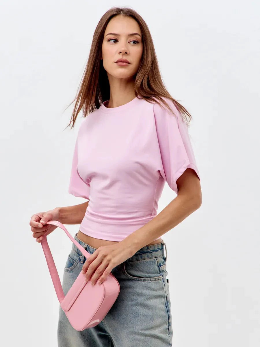 Willie Summer Batwing Sleeve T-shirt by Celidior