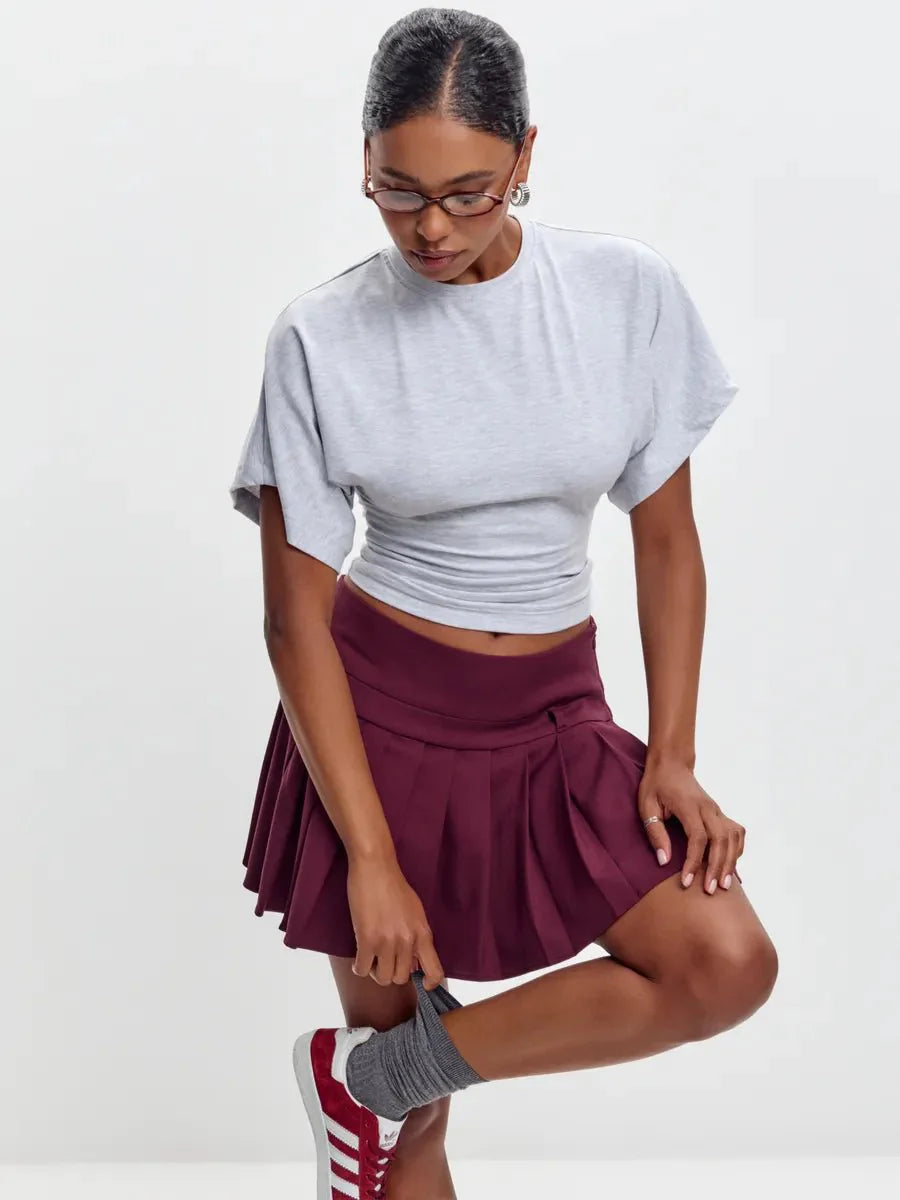 Willie Summer Batwing Sleeve T-shirt by Celidior