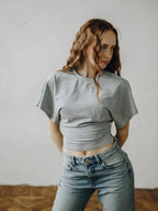 Willie Summer Batwing Sleeve T-shirt by Celidior