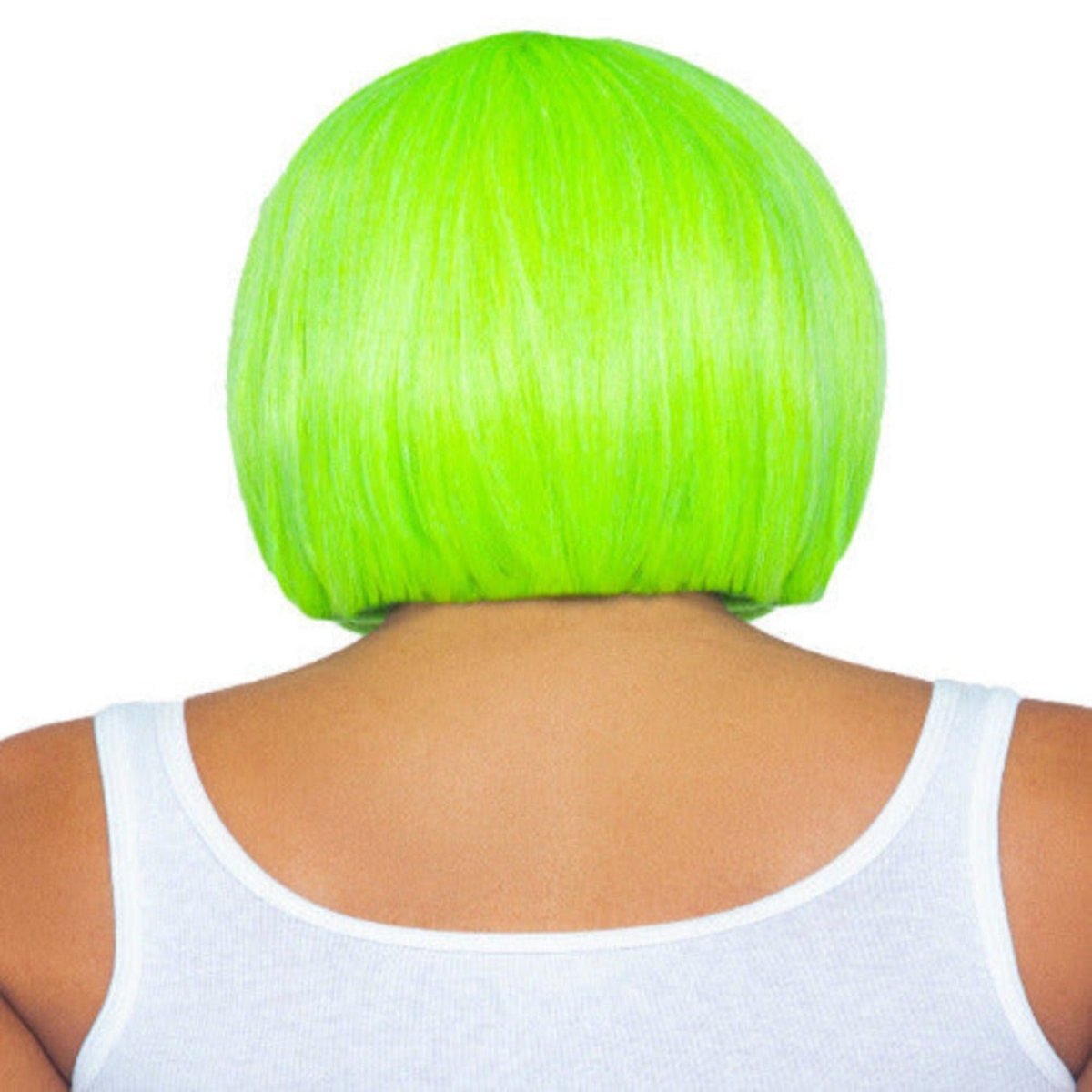 12" Neon short bob wig - worldclasscostumes