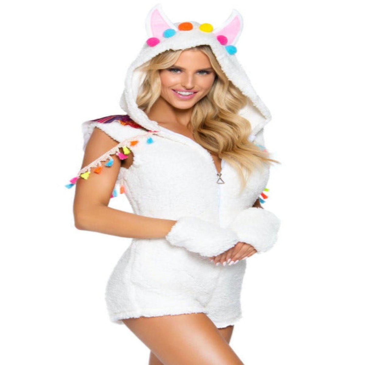 2 PC Cuddly Liama Costume - worldclasscostumes