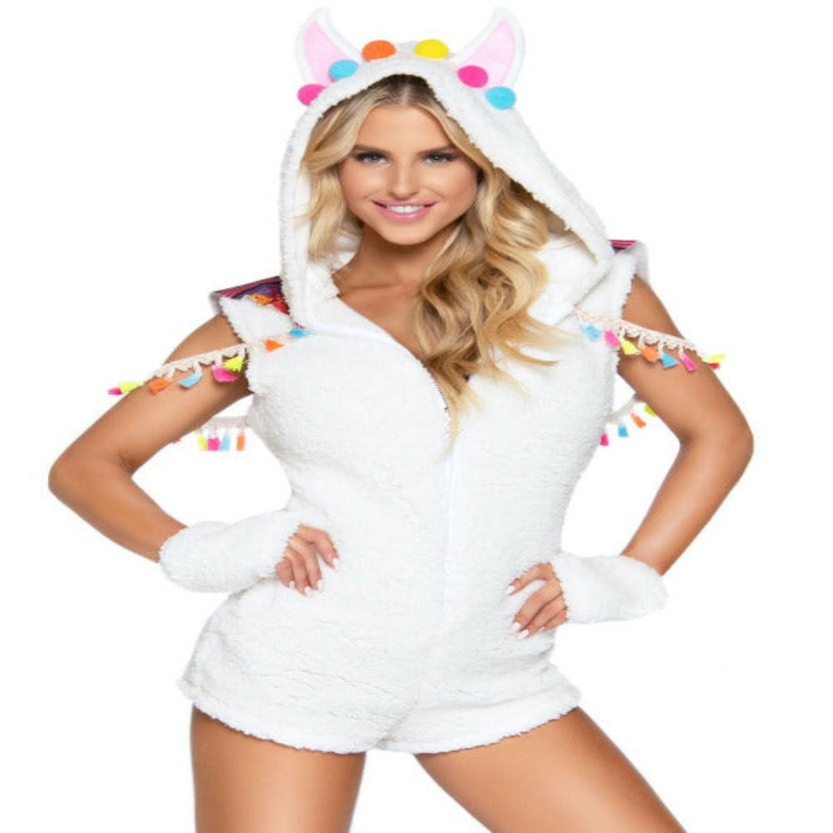 2 PC Cuddly Liama Costume - worldclasscostumes