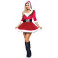 2 PC Mrs. Claus Costume - worldclasscostumes