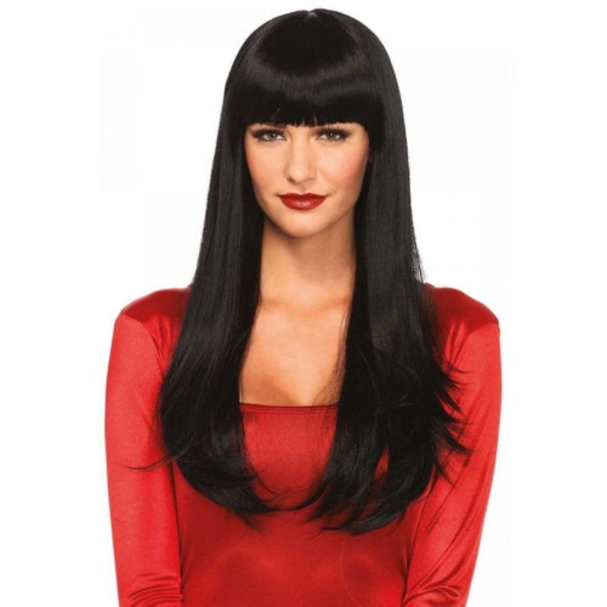 25” Bangin Long Straight Wig - worldclasscostumes