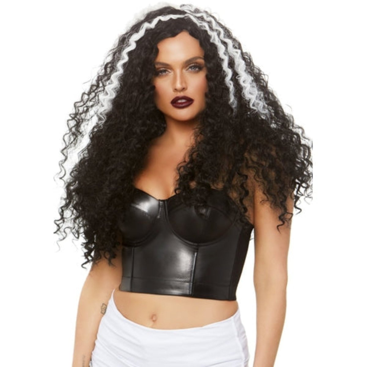 29 Inch Long Curly Wig - worldclasscostumes