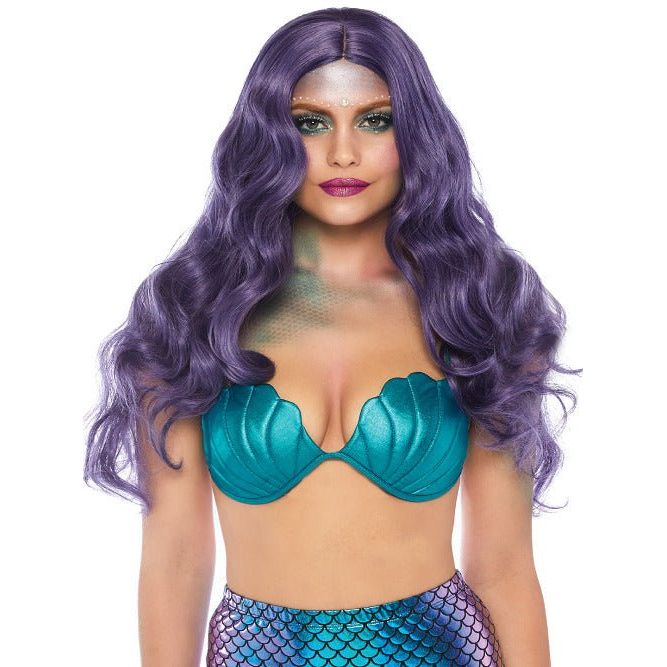29" Mermaid Wavy Long Center Part Wig - worldclasscostumes