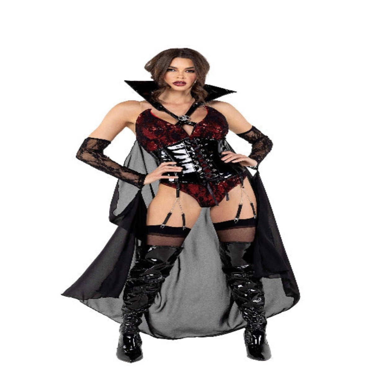 2pc Playboy Vampire Costume - worldclasscostumes