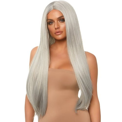 33 Inch Long straight center part wig - worldclasscostumes