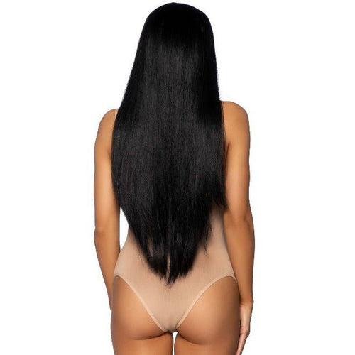33 Inch Long straight center part wig - worldclasscostumes