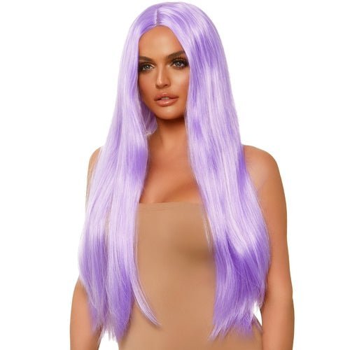 33 Inch Long straight center part wig - worldclasscostumes
