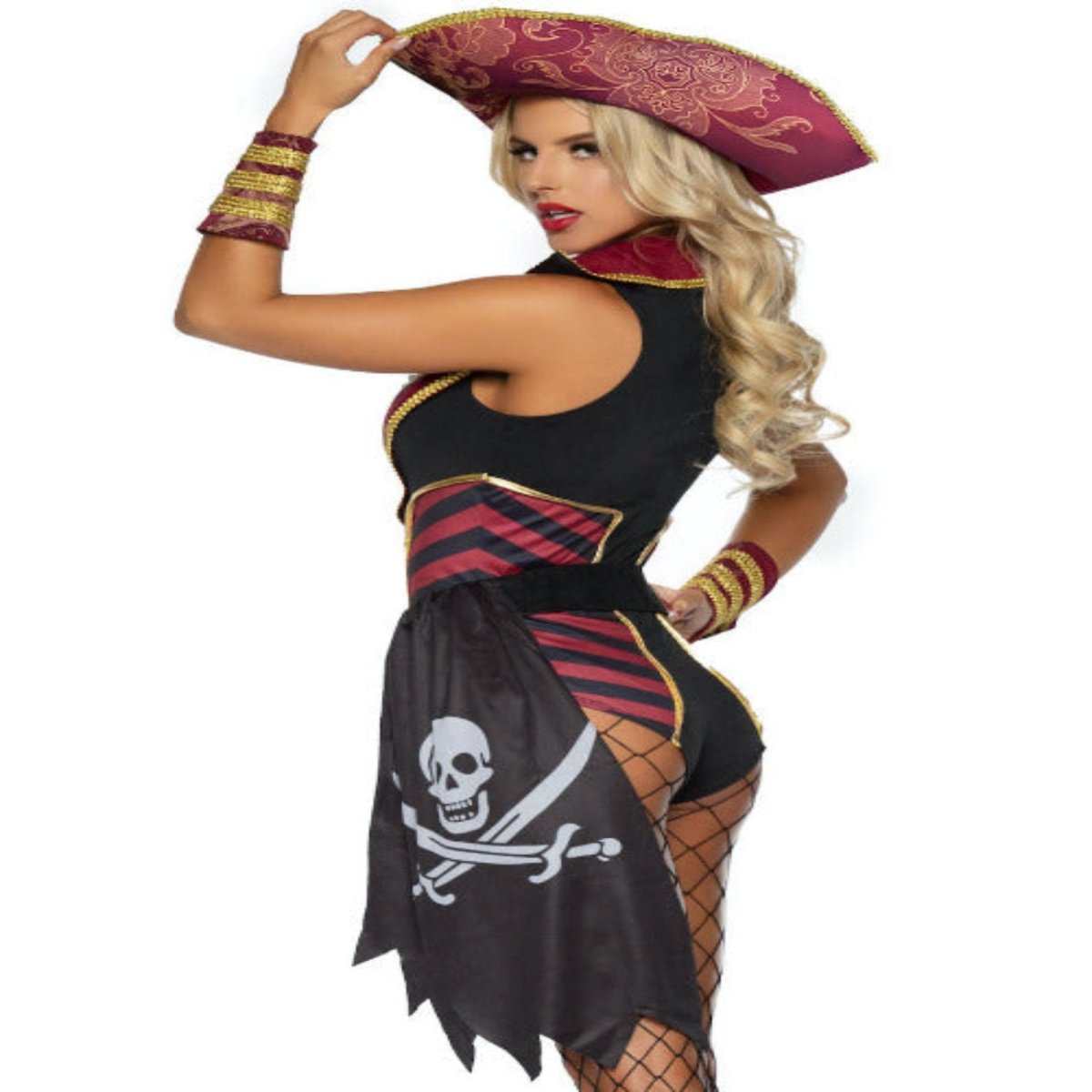 4 PC Sultry Swashbuckler Costume - worldclasscostumes