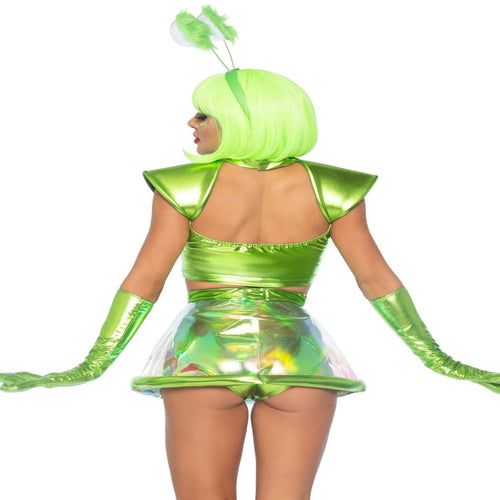 5 PC Beam Me Up Babe Costume - worldclasscostumes