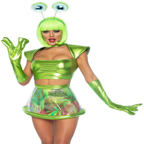 5 PC Beam Me Up Babe Costume - worldclasscostumes