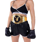 5pc Playboy Knock-Out Boxer Costume