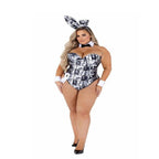 8pc Playboy Bunny Cover Girl Costume - worldclasscostumes