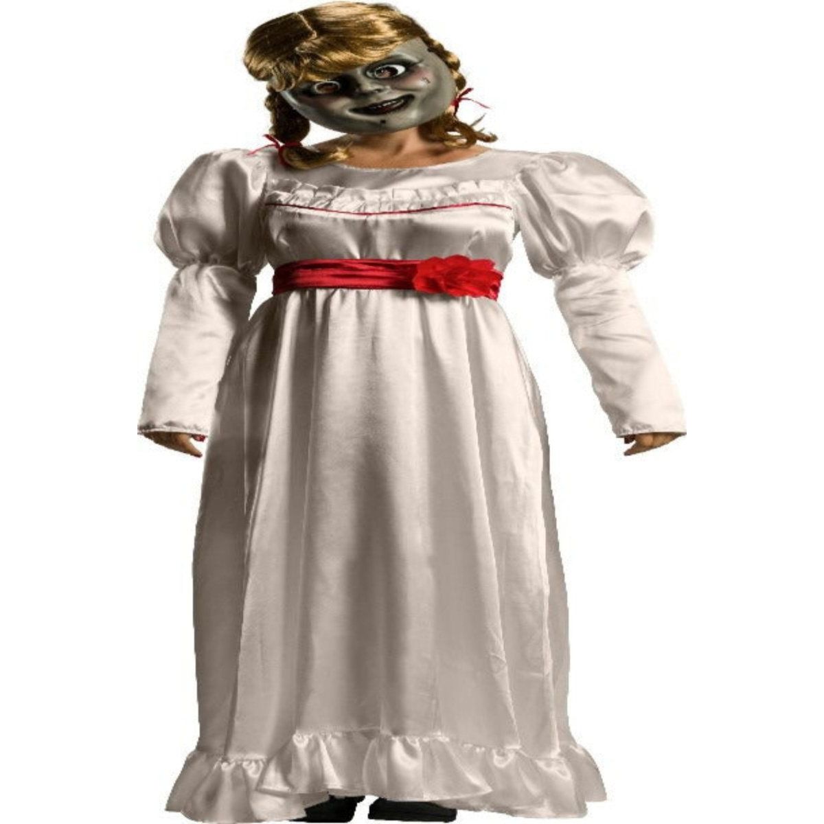 Adult Annabelle Comes Home Deluxe Annabelle Costume - worldclasscostumes