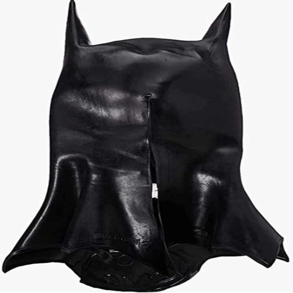 Adult Batman Mask with Cowl and Logo - worldclasscostumes